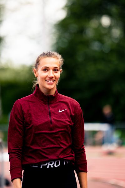 Marsha Dunkel (LC Rehlingen) am 28.05.2022 waehrend der World Athletics Continental Tour IFAM Oordegem in Oordegem